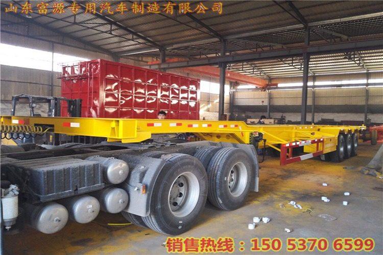 半挂集装箱运输龙骨车2020年价格报价