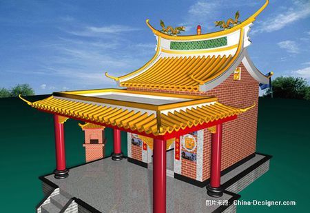 土地庙的外观尺寸及造形