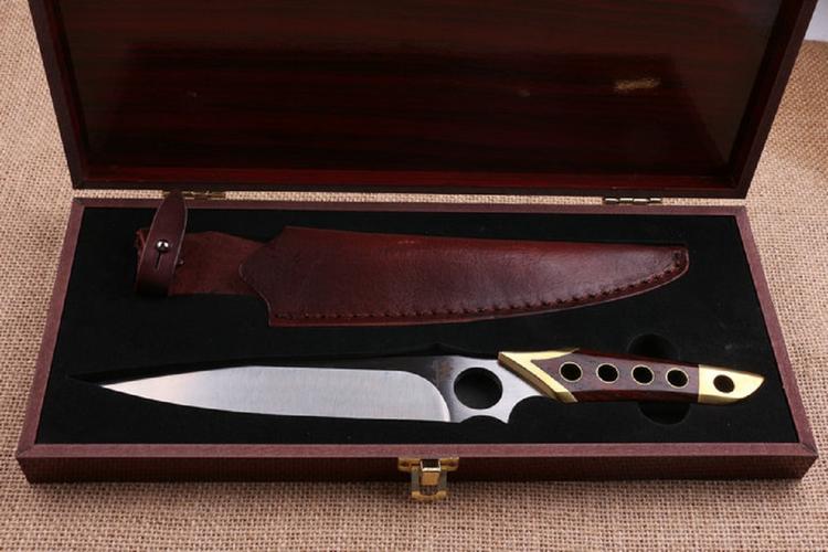 刀圣尖刺直刀 战术直刀 匕首 军刀 军用刀 非折叠刀 探险直刀 防身