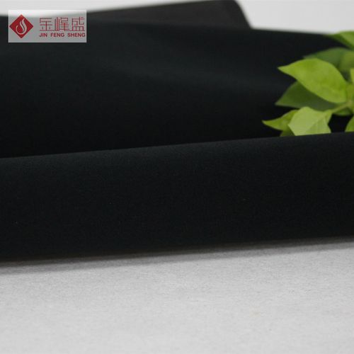 黑色无纺短毛植绒布(b0-2271)