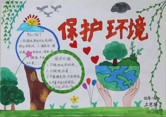 投票74创城总动员海城市小学生手抄报大赛67生态环境