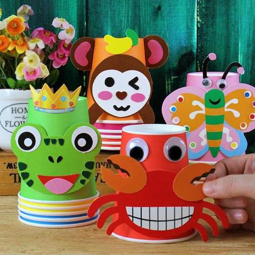 成品作业益智作品12玩教具废旧物品手工制作环保幼儿园创意材料包