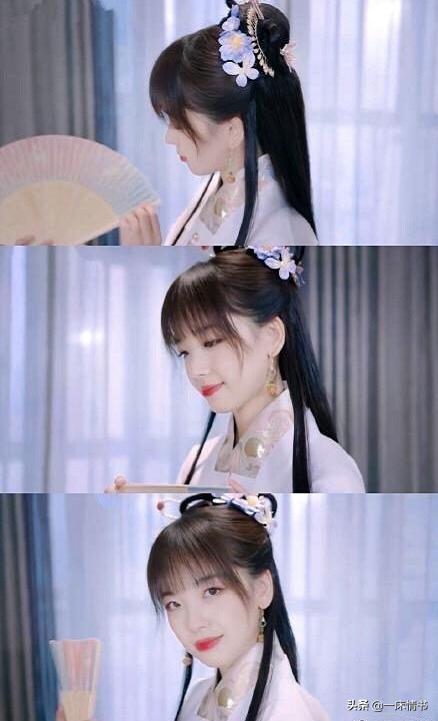 王冰冰汉服造型太美太仙每一张都可以作为屏保