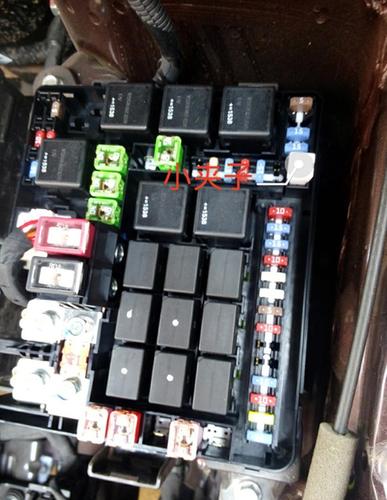 广汽传祺gs4保险丝电路图纸