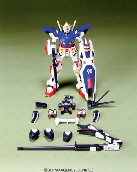 bandai 1/100 #04 机动战士钢弹f90 钢弹f90 ii 长射程式样 组装模型
