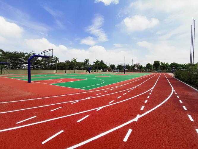 南沙朝阳学校-塑胶跑道
