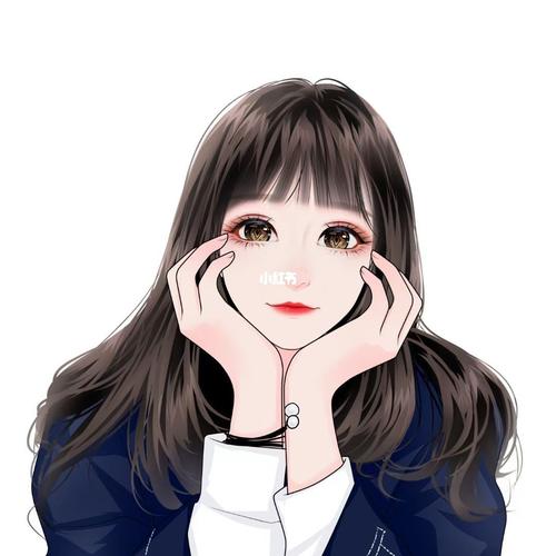 手绘头像 可爱头像 女生头像_头像_手绘_女生头像_手绘头像_素材_头像