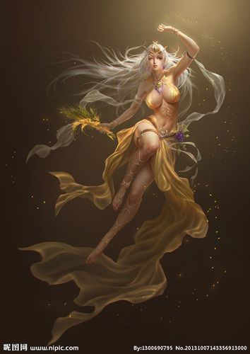 丰收女神图片