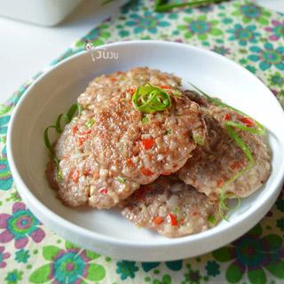 莲藕肉饼