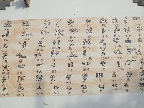 纳西族的象形文字