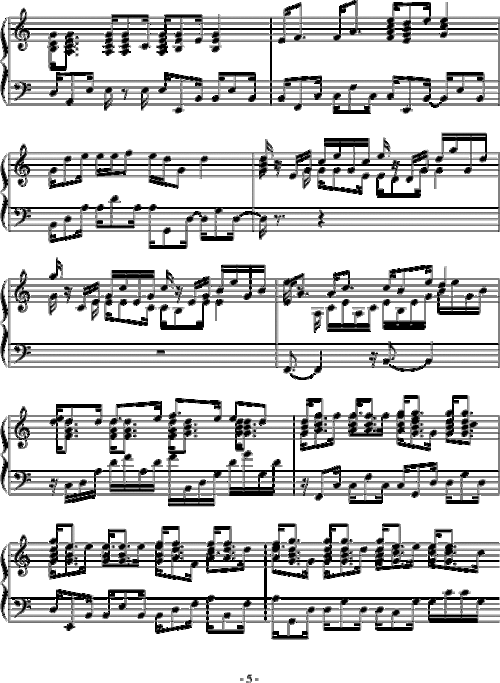 钢琴曲