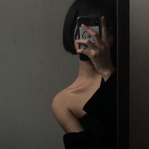 遮脸自拍照头像