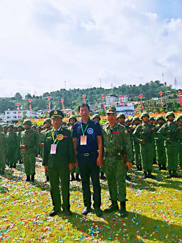 缅甸掸邦第四特区和平3o周年大典