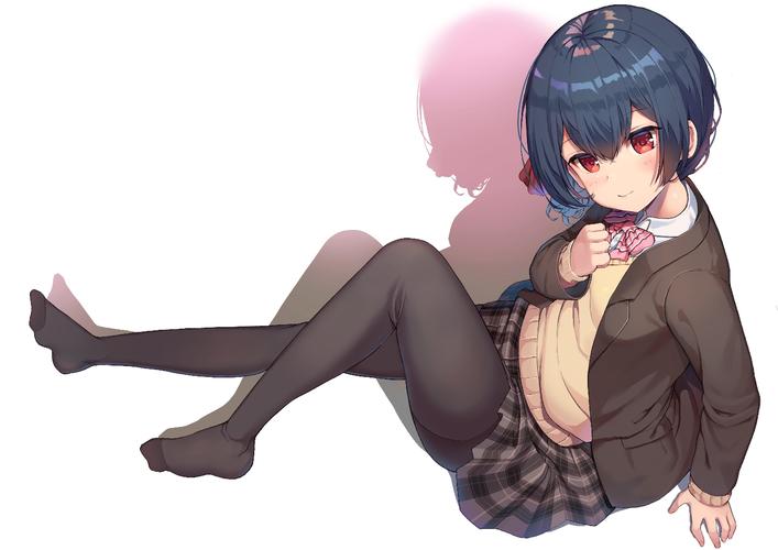 【二次元 白~丝 黑~丝 萌妹子 26p】动漫壁纸 美腿 第