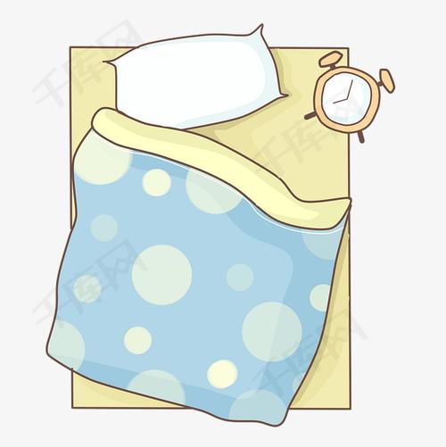 手绘睡觉睡眠插画
