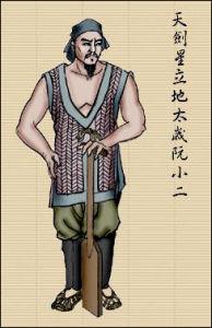 技术 计算机  立地太岁阮小二,在梁山好汉中排名第二十七位,梁山四寨