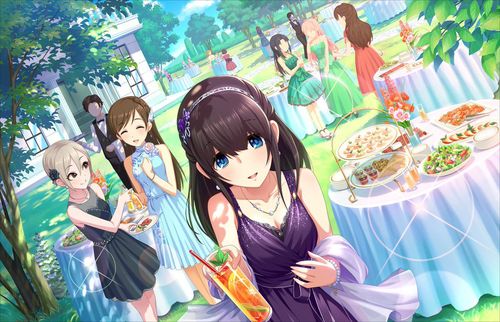 偶像大师灰姑娘女孩鹭g文香高清无水印图片