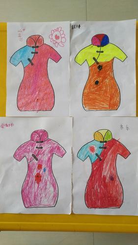 本周绘画课《旗袍画》