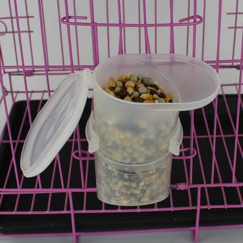 志昂包邮玉鸟画眉鹦鹉自动喂食器外用鸟杯水杯自动投