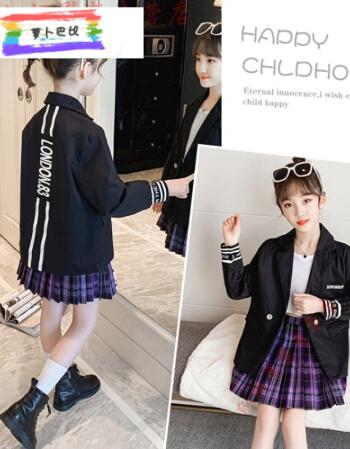 服饰内衣>女装>半身裙>萝卜巴比>jk制服小学生全套1春装日系1学院风