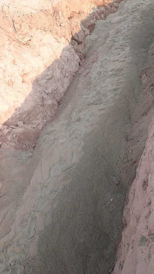 长泾路w8～w10沟槽回填沙报验