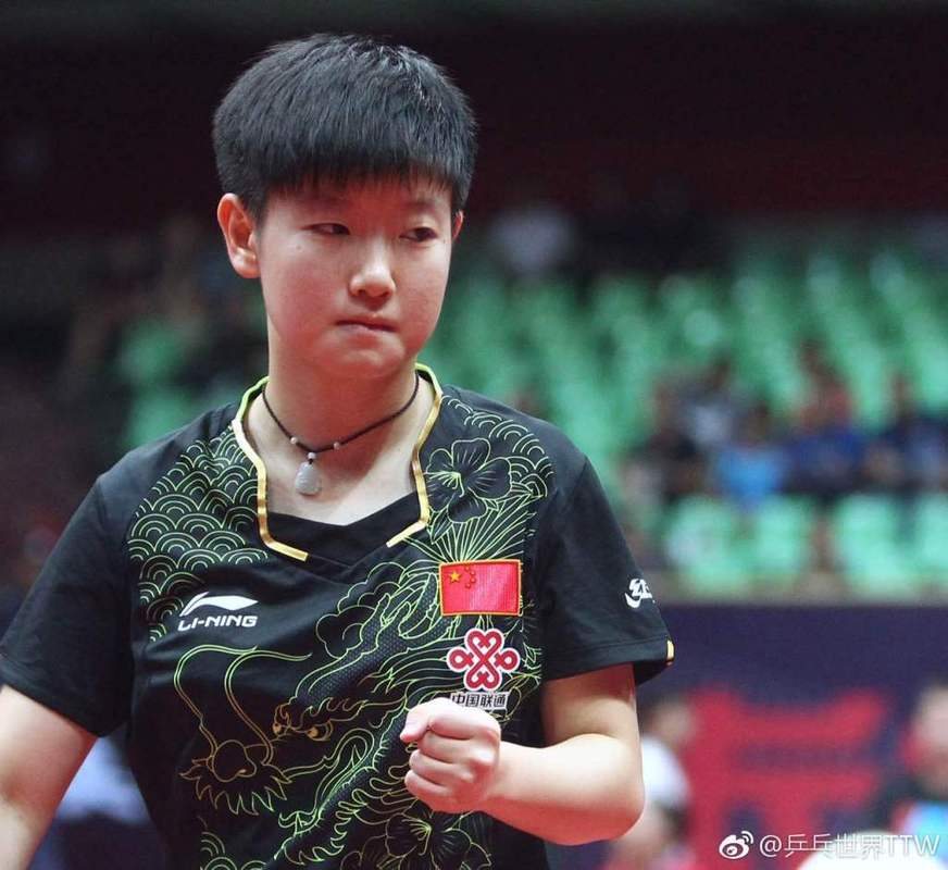 乒球中国公开赛孙颖莎4-0冯天薇