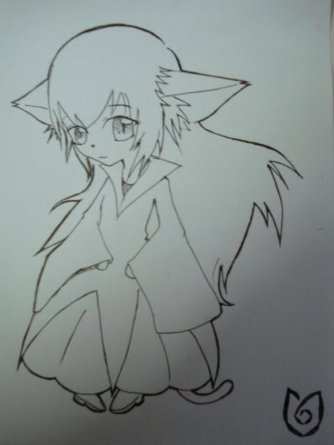 猫妖的妖惑简笔画