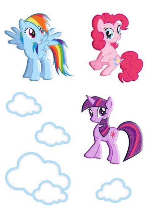 小马宝莉生日蛋糕紫悦