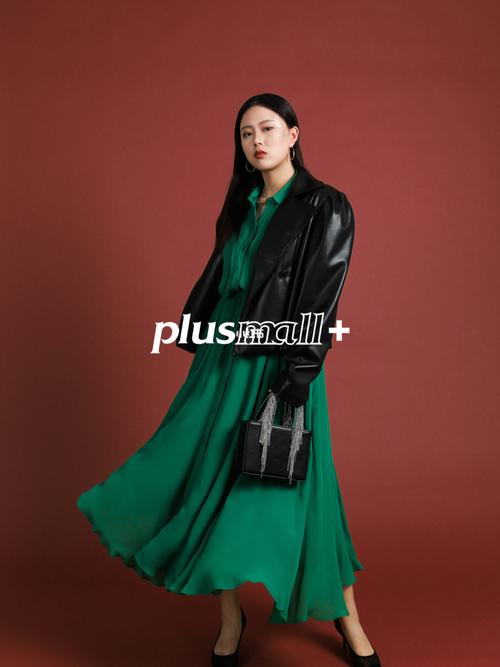 ootd|2020 plusmall aw_微胖穿搭_长裙_衬衫_时尚_穿搭