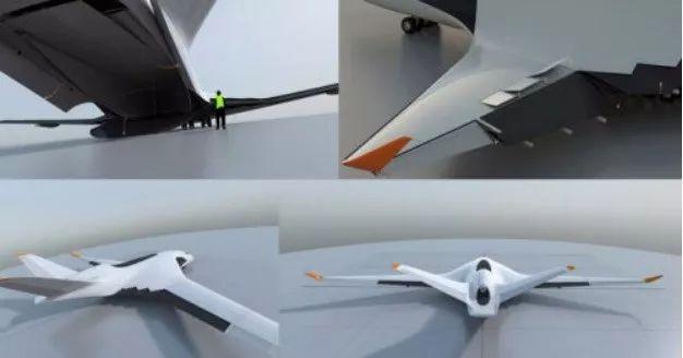 俄通过视频展示的翼身融合体布局的重型运输机概念(伏尔加-第聂伯公司