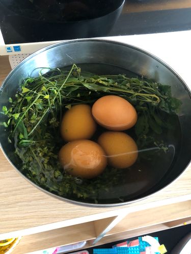 三月三荠菜花煮鸡蛋的做法图解4