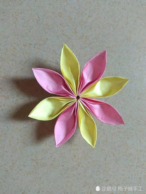 手工折纸用纸做一只古风发簪创意diy做法很简单女生必备哦