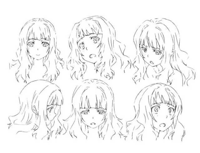 动漫人物的侧面怎么画