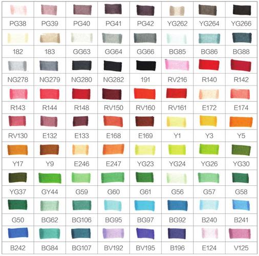 选色叠色配色马克笔的这些知识你掌握了吗