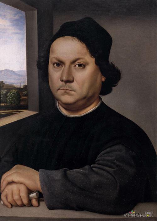 《佩鲁吉诺画像》拉斐尔(raphael)作品欣赏