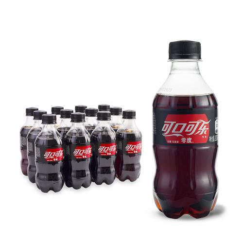 可口可乐cocacola迷你零度无脂肪可乐300ml24瓶