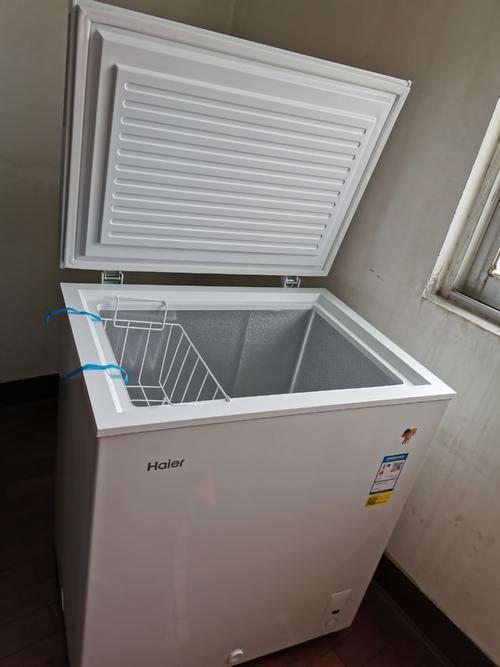 haier/海尔冷柜 141升家用冷柜冷藏冷冻商用立式电冰柜bc/bd-141hza
