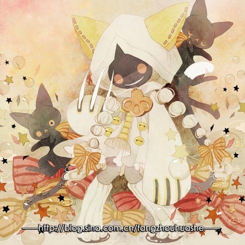 日本——画师ぴよ的傀儡娃娃插画作品集