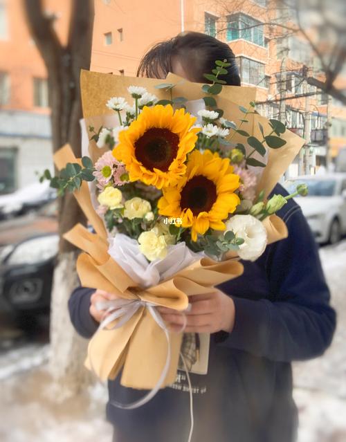 向日葵花束_花束_家居家装_家居装饰