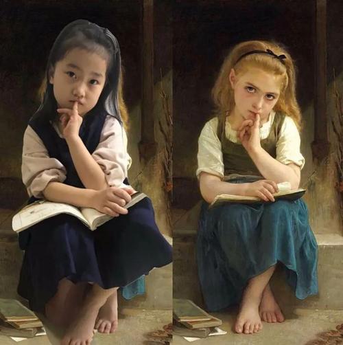 艺术来源于生活:小学生的"逆天"世界名画模仿秀获网友