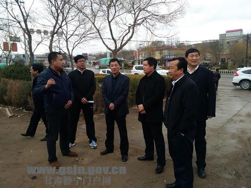 王运军李永成督查2016年县城重点建设项目