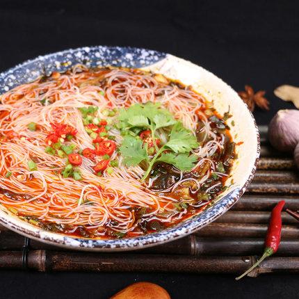 绵阳米粉白家陈记米粉四川特产带调料方便速食细米线175g*20整箱