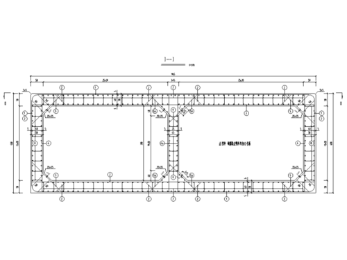 箱涵剖面配筋图  箱涵立面图  箱涵护坡断面  变形缝构造  构造大样