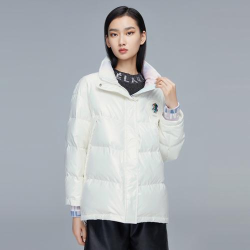 洋气高级休闲保暖女短款新款外套设计感时尚卡拉佛羽绒服2021冬季