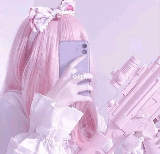 粉色系真人女头_真人女头_素材_头像