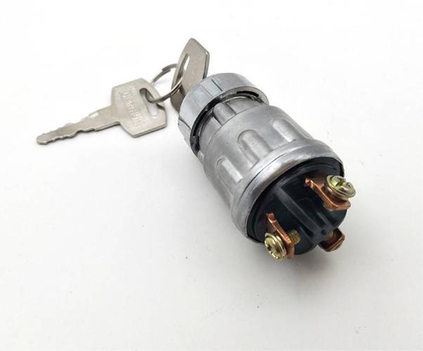 柴油发电机启动钥匙点火开关发动机点火器jk423自动控制柜启动锁 钥匙