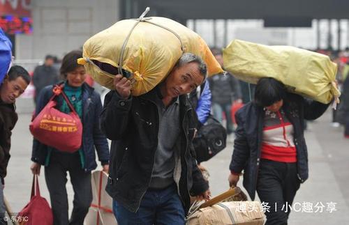 春运农民工返乡过年,这些情景看了不是滋味让人