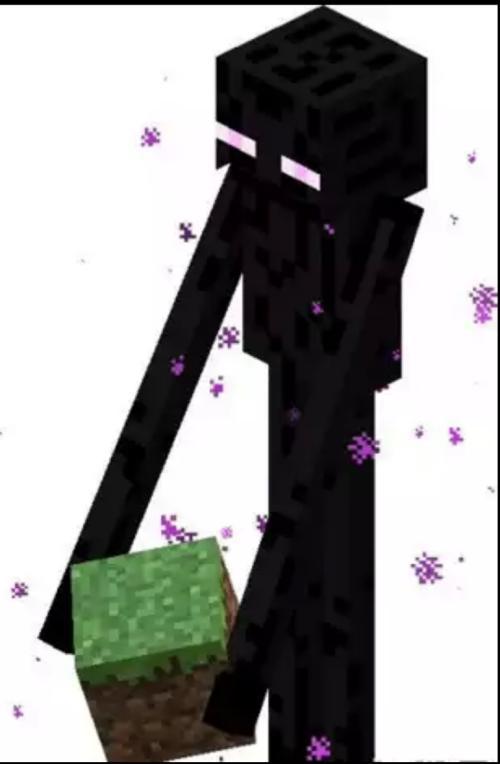 先画个立体正方形末影人z简笔画----我的世界里面的末影人怎么画