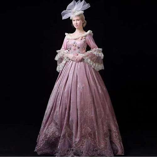 出租17世纪欧洲宫廷女裙欧式复古礼服演出服化妆舞会主题晚会服装