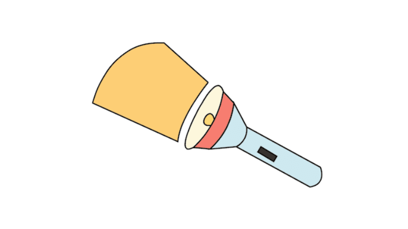 手电筒图片简笔画 手电筒图片简笔画怎么画